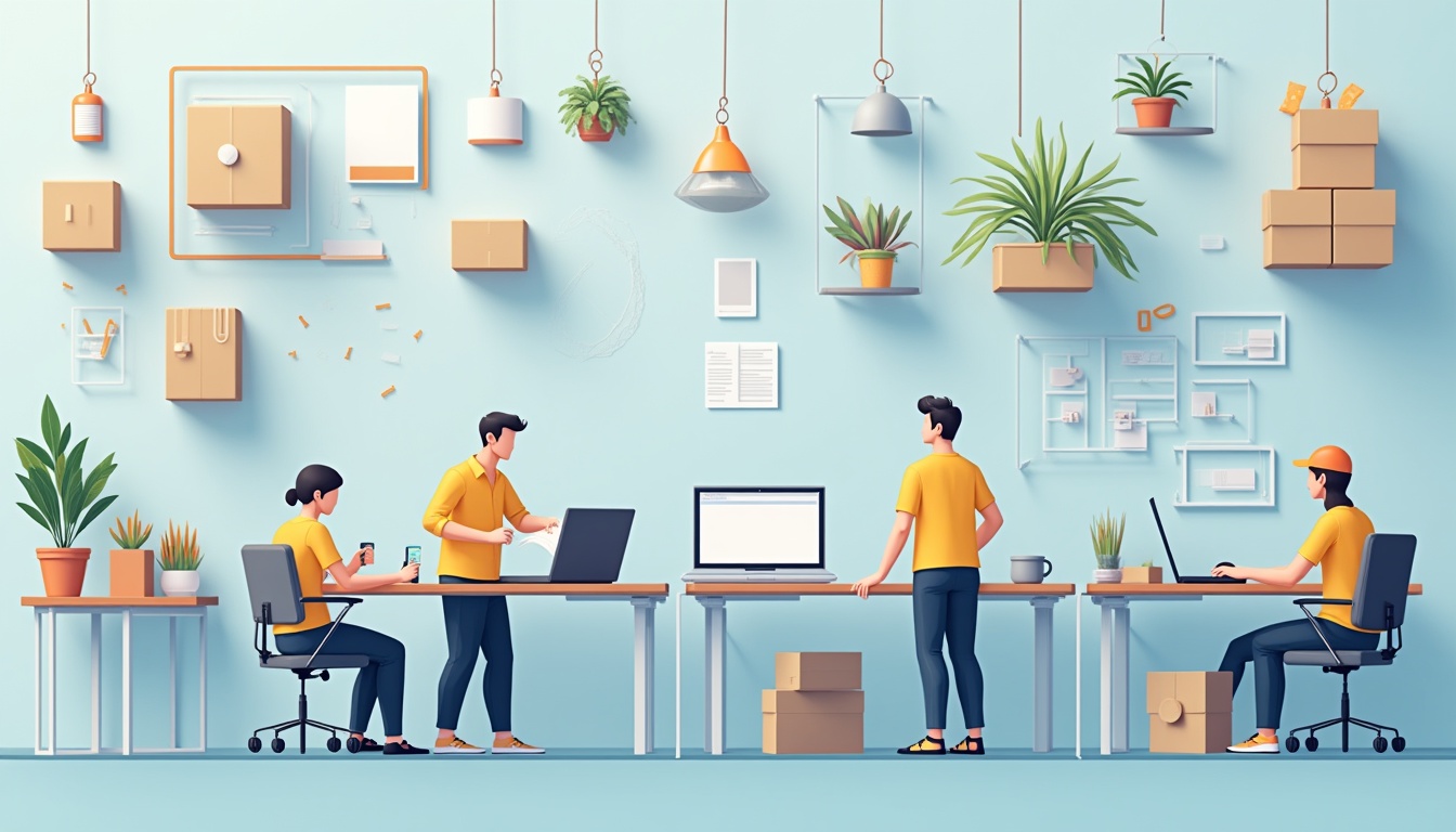 Diagramă ilustrând procesul de crearea site-urilor web, de la idee la lansare și optimizare.